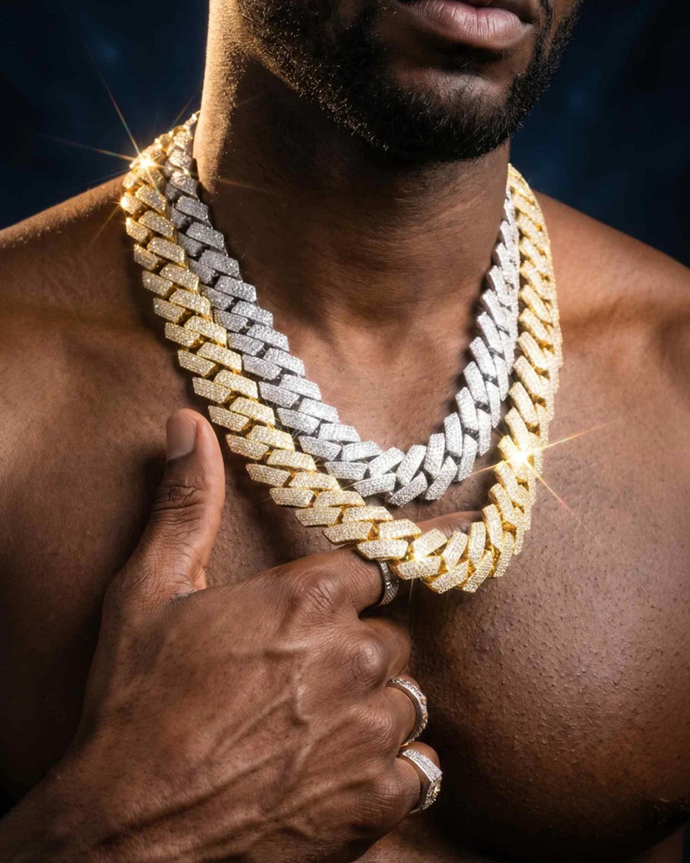 VVS CUBAN LINK CHAIN 14K GOLD 20MM