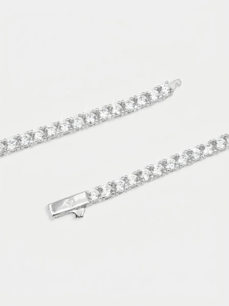 VVS TENNIS CHAIN 14K GOLD (ALL SIZES)