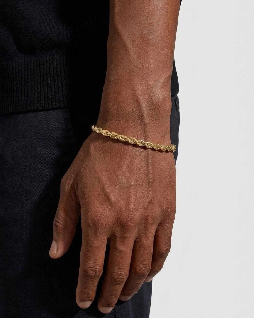 6MM ROPE CHAIN AND BRACELET BUNDLE 14K GOLD