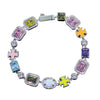 MULTI GEMSTONE BRACELET - ICED OUT